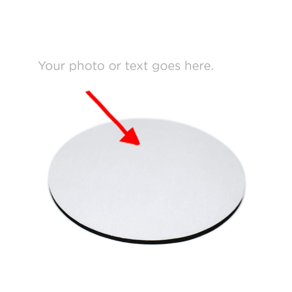 Round mouse pad instruction
