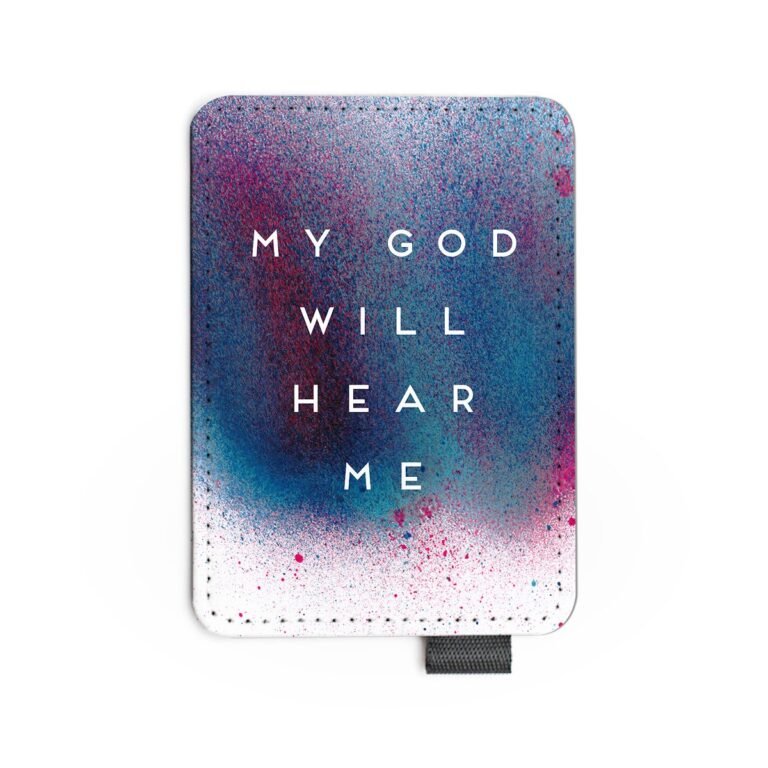My God Will Hear Me - Micah7:7 Minimalist Wallet