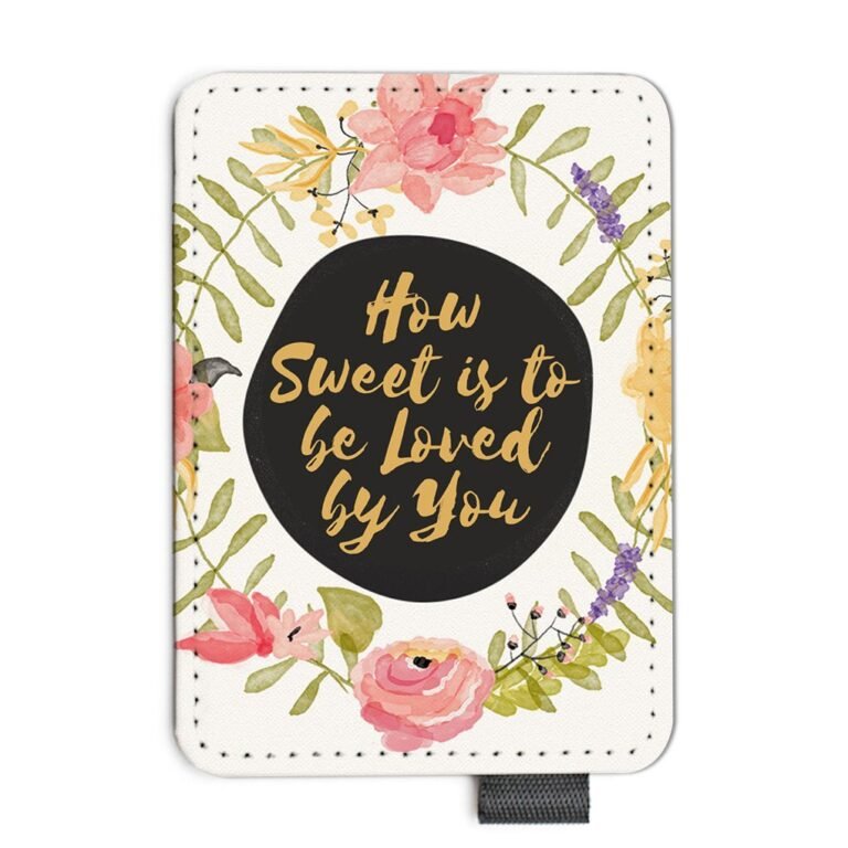 How Sweet Is to Be Loved by You Minimalist Wallet