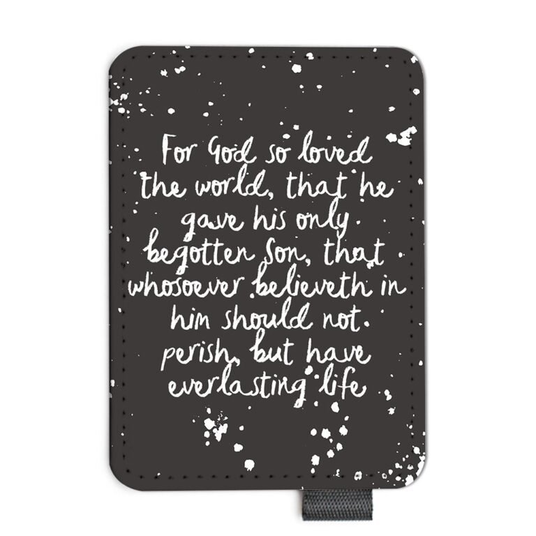 For God So Loved the World - John 3:16 Minimalist Wallet