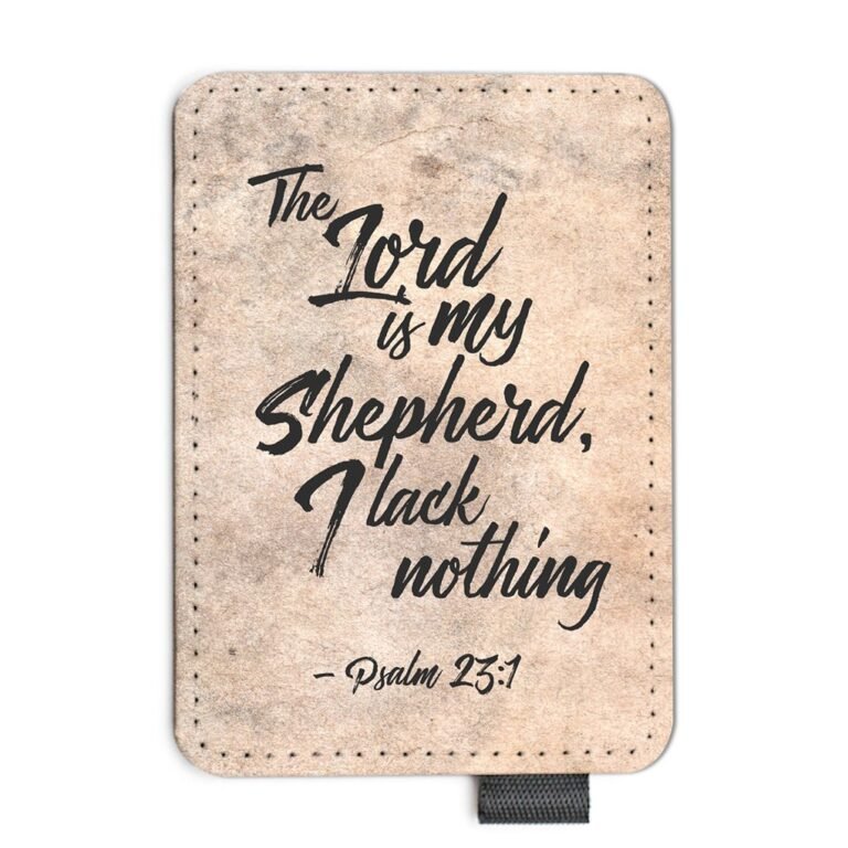 The Lord My Shepherd - Psalm 23:1 Minimalist Wallet