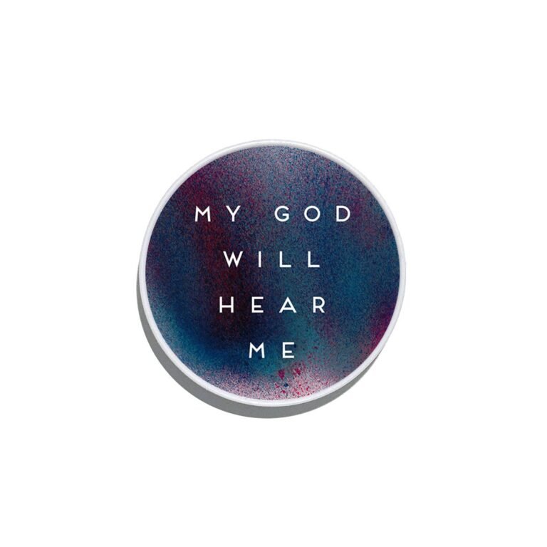 My God Will Hear Me - Micah7:7 Phone Grip