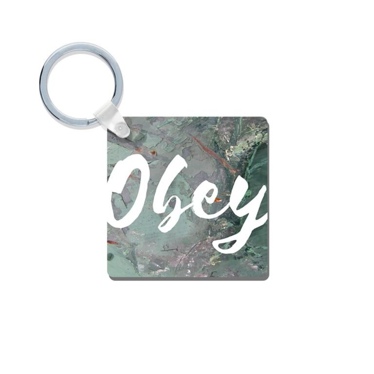 Obey Keychain