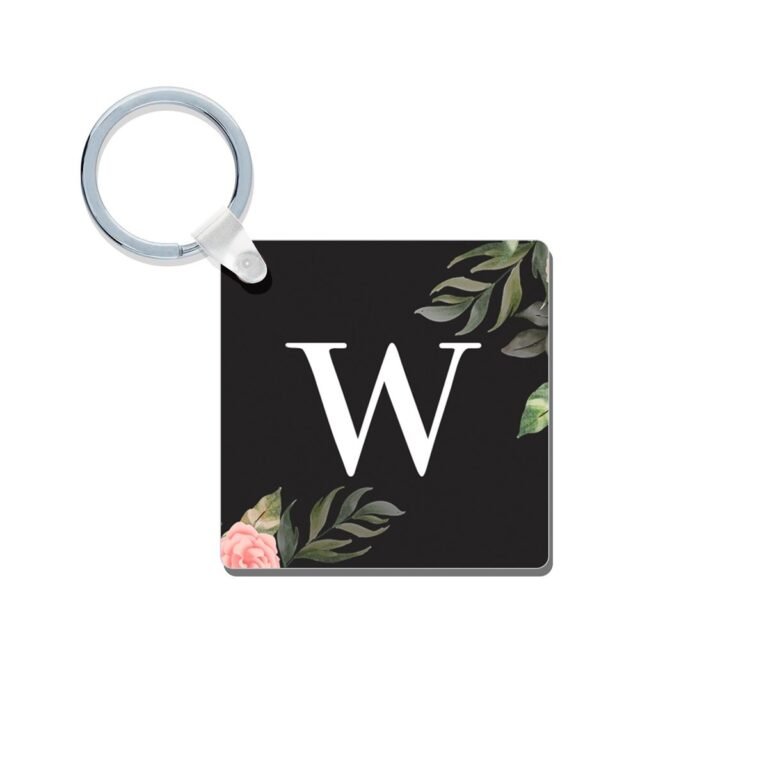 "W" Keychain