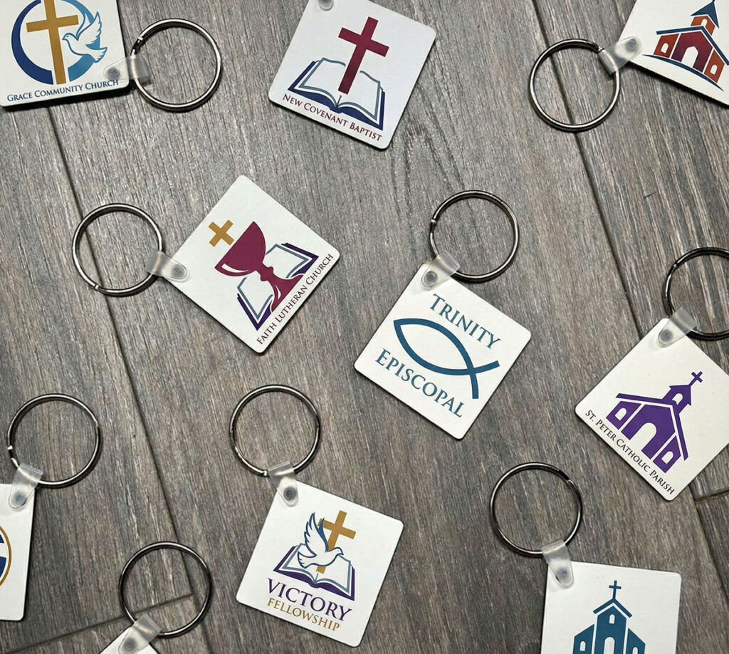 church-keychains